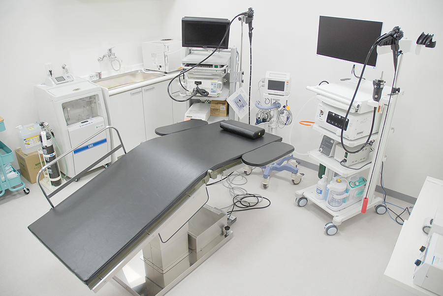 やお城田クリニックの処置室