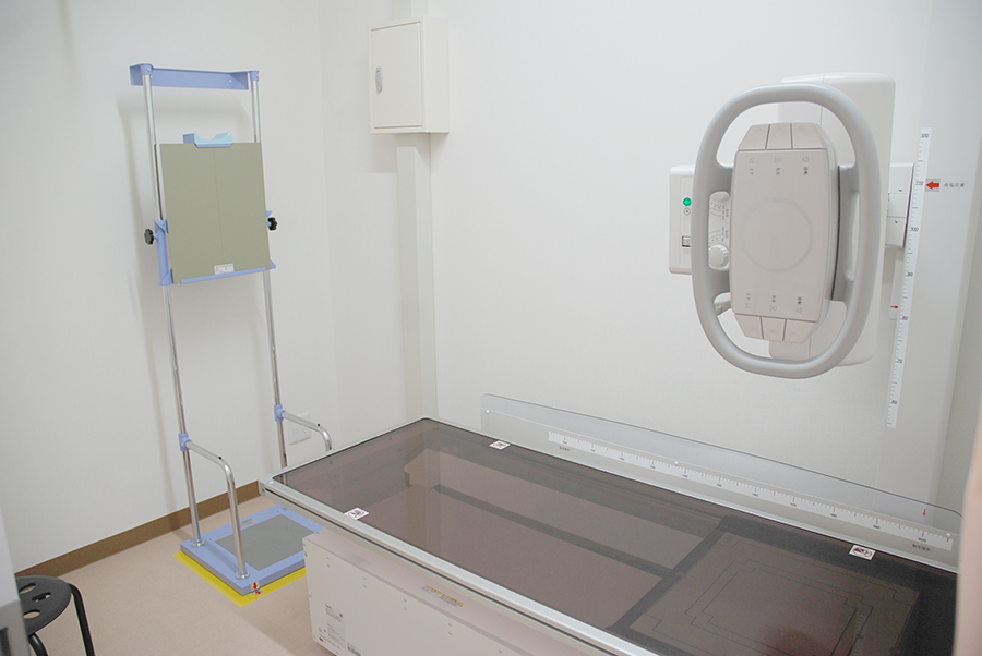 やお城田クリニックのレントゲン室